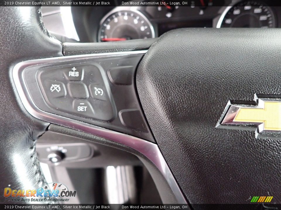 2019 Chevrolet Equinox LT AWD Silver Ice Metallic / Jet Black Photo #23