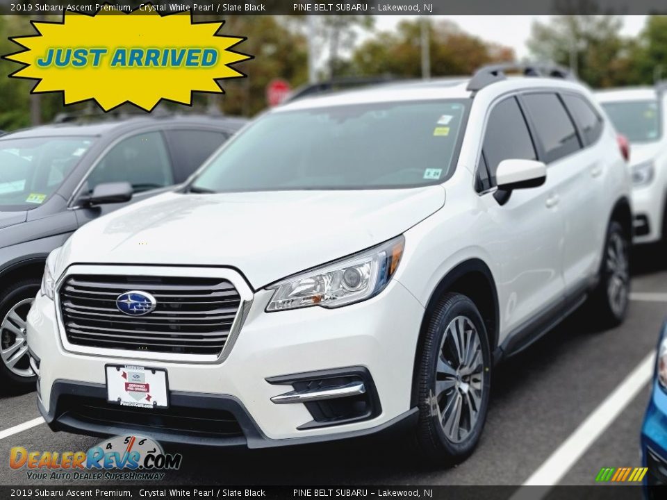 2019 Subaru Ascent Premium Crystal White Pearl / Slate Black Photo #1