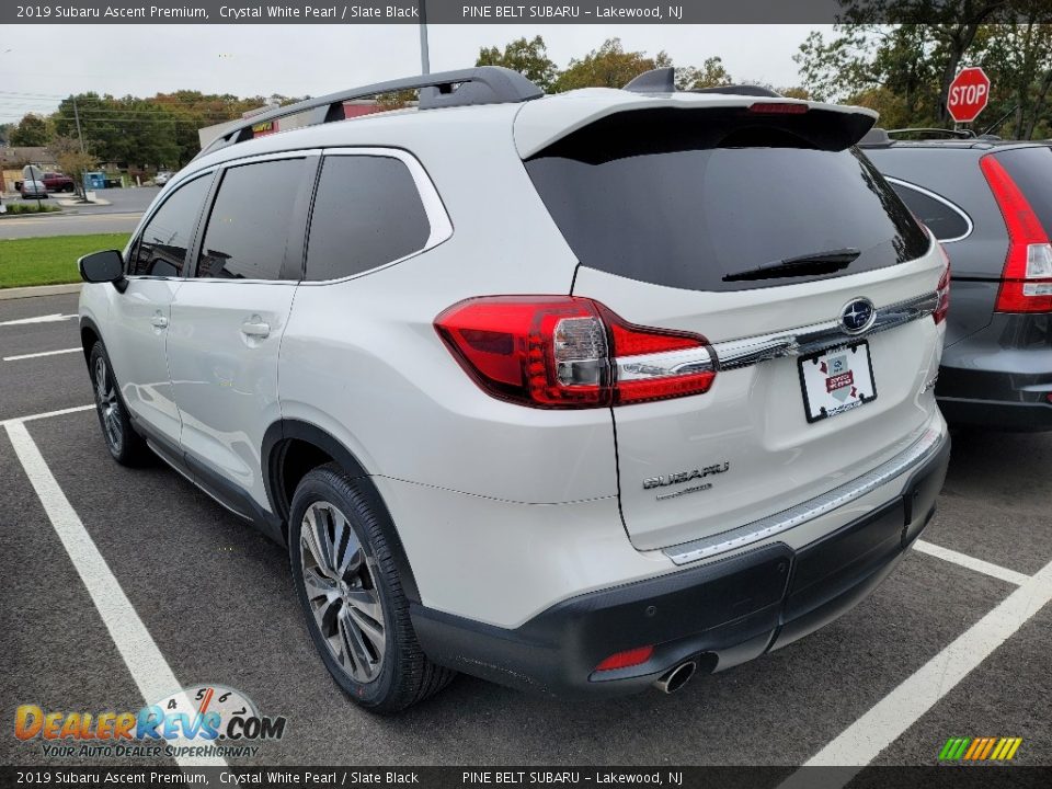 2019 Subaru Ascent Premium Crystal White Pearl / Slate Black Photo #4