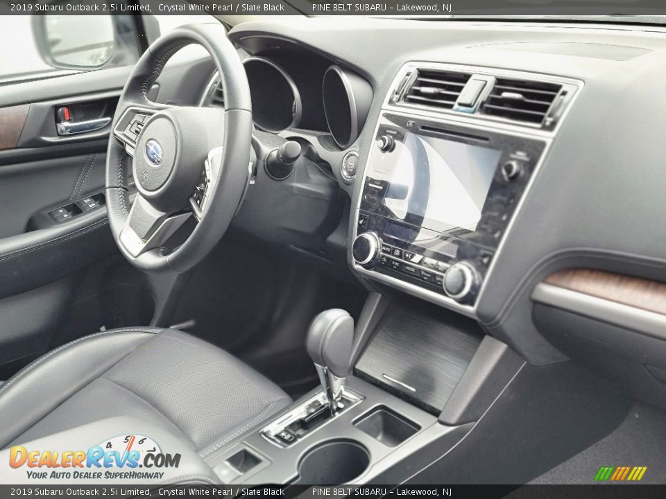 2019 Subaru Outback 2.5i Limited Crystal White Pearl / Slate Black Photo #2