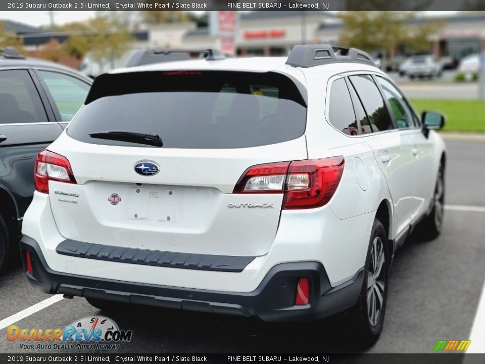 2019 Subaru Outback 2.5i Limited Crystal White Pearl / Slate Black Photo #3