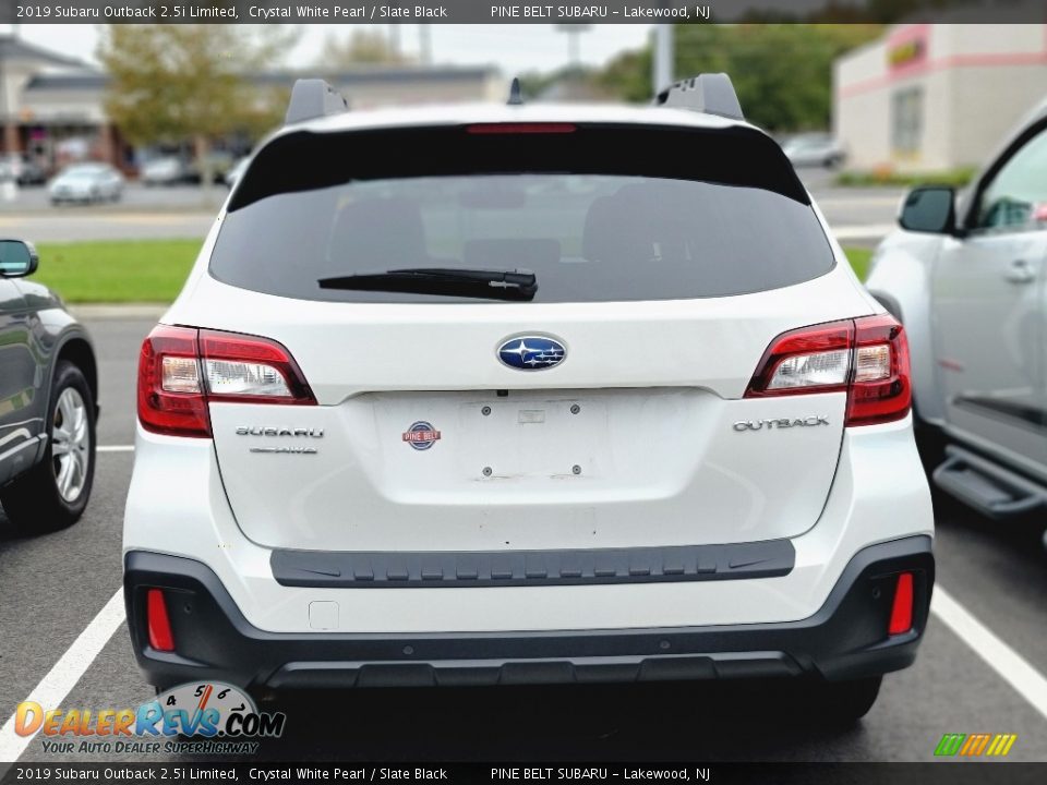 2019 Subaru Outback 2.5i Limited Crystal White Pearl / Slate Black Photo #5