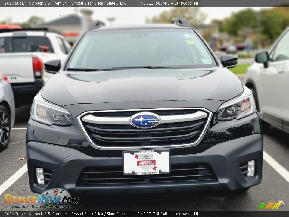 2020 Subaru Outback 2.5i Premium Crystal Black Silica / Slate Black Photo #2