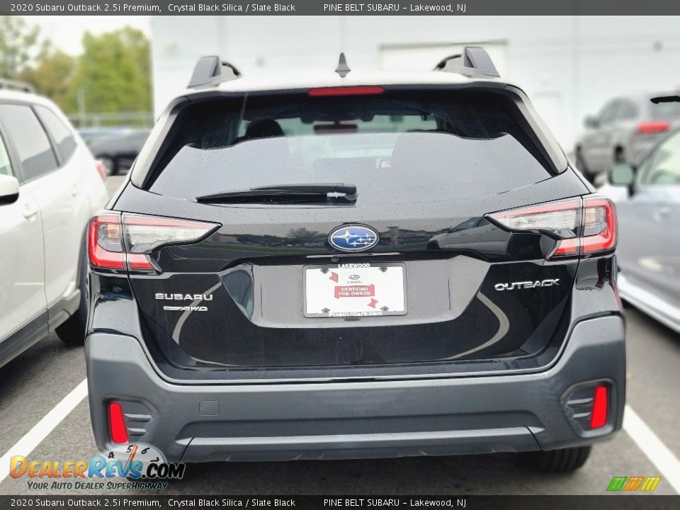 2020 Subaru Outback 2.5i Premium Crystal Black Silica / Slate Black Photo #3