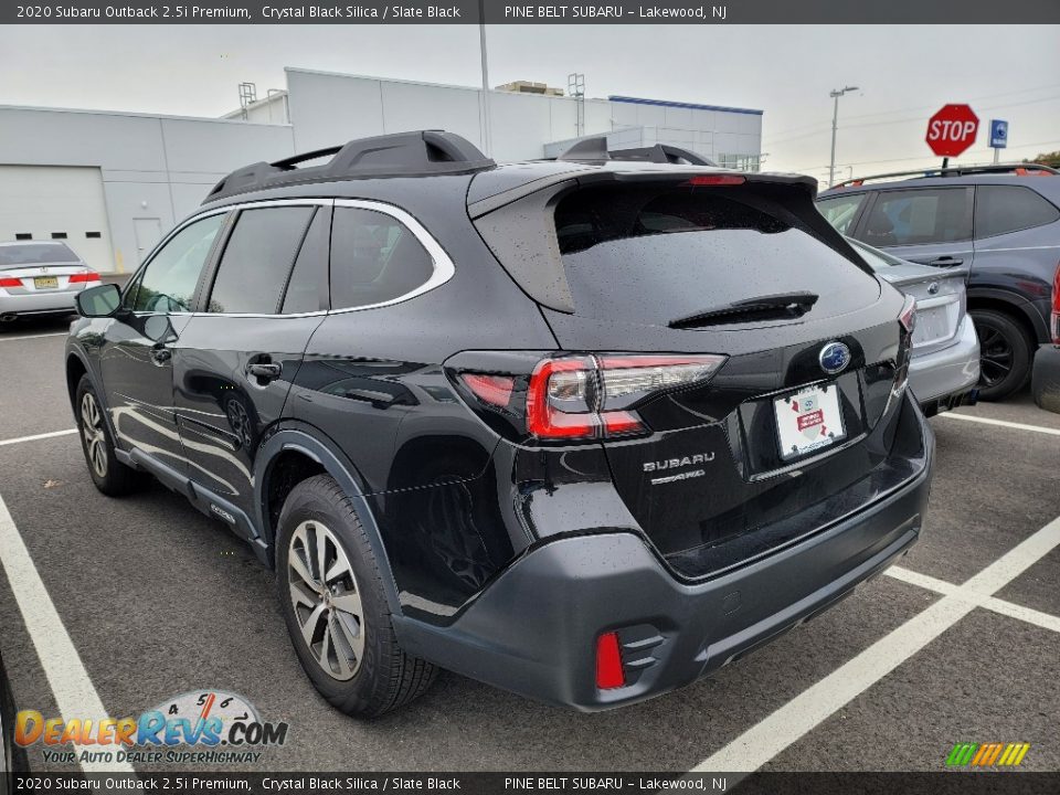 2020 Subaru Outback 2.5i Premium Crystal Black Silica / Slate Black Photo #4