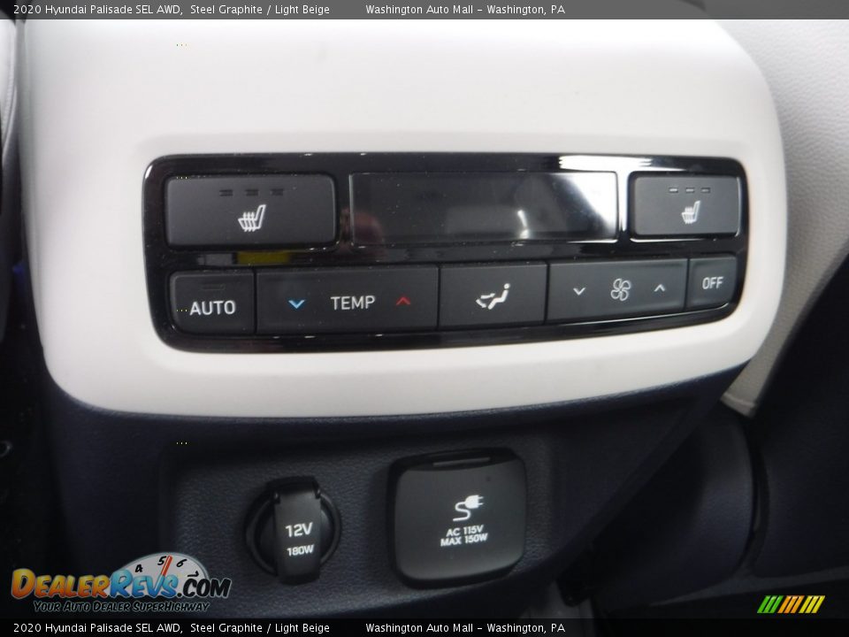 2020 Hyundai Palisade SEL AWD Steel Graphite / Light Beige Photo #31