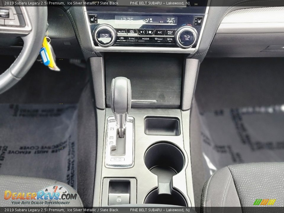 2019 Subaru Legacy 2.5i Premium Ice Silver Metallic / Slate Black Photo #12