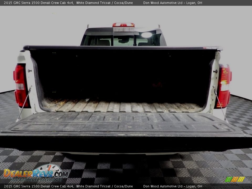 2015 GMC Sierra 1500 Denali Crew Cab 4x4 White Diamond Tricoat / Cocoa/Dune Photo #18