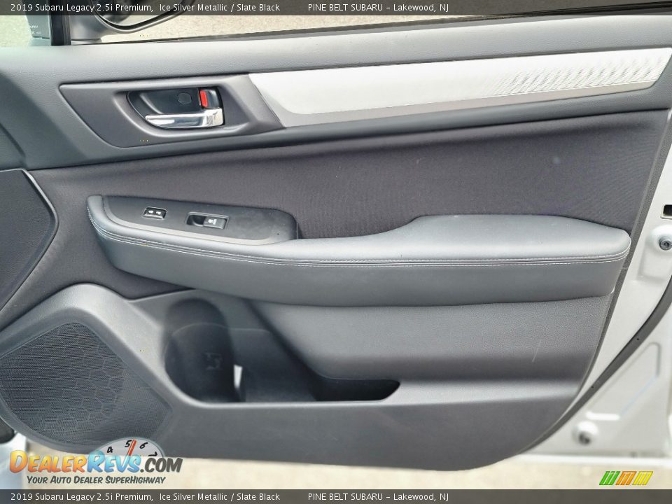 2019 Subaru Legacy 2.5i Premium Ice Silver Metallic / Slate Black Photo #24