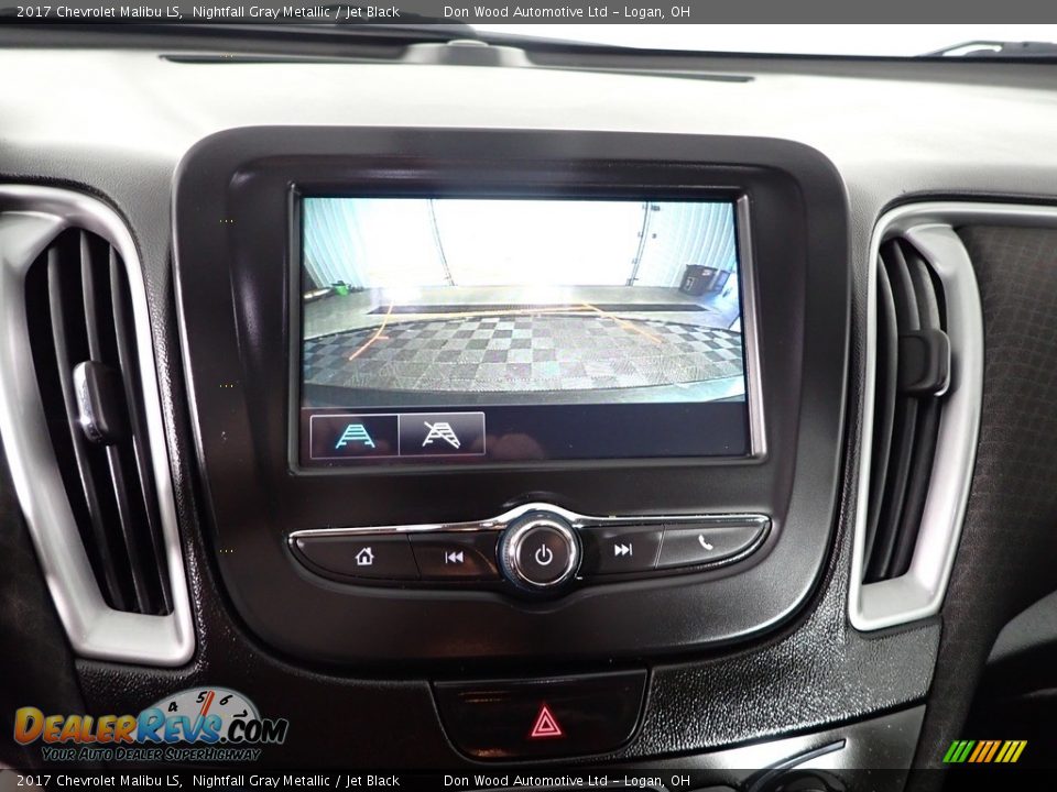2017 Chevrolet Malibu LS Nightfall Gray Metallic / Jet Black Photo #3