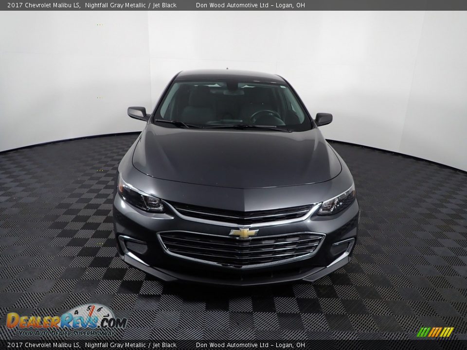 2017 Chevrolet Malibu LS Nightfall Gray Metallic / Jet Black Photo #5