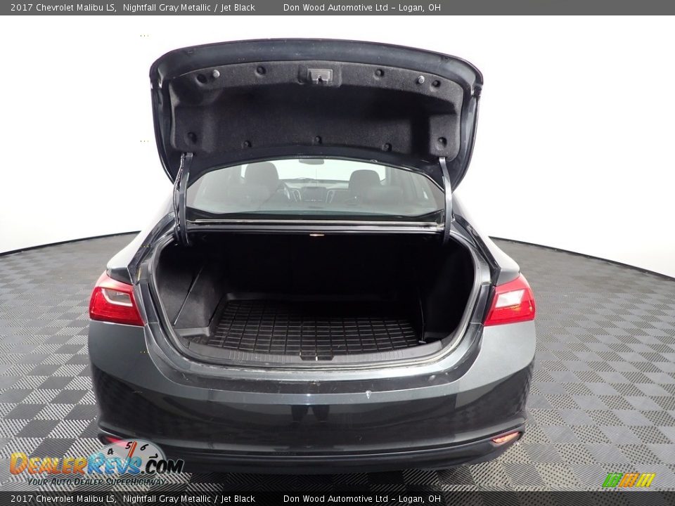 2017 Chevrolet Malibu LS Nightfall Gray Metallic / Jet Black Photo #12