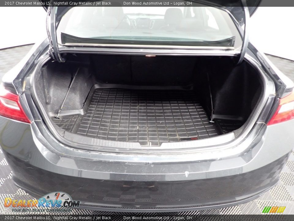 2017 Chevrolet Malibu LS Nightfall Gray Metallic / Jet Black Photo #13