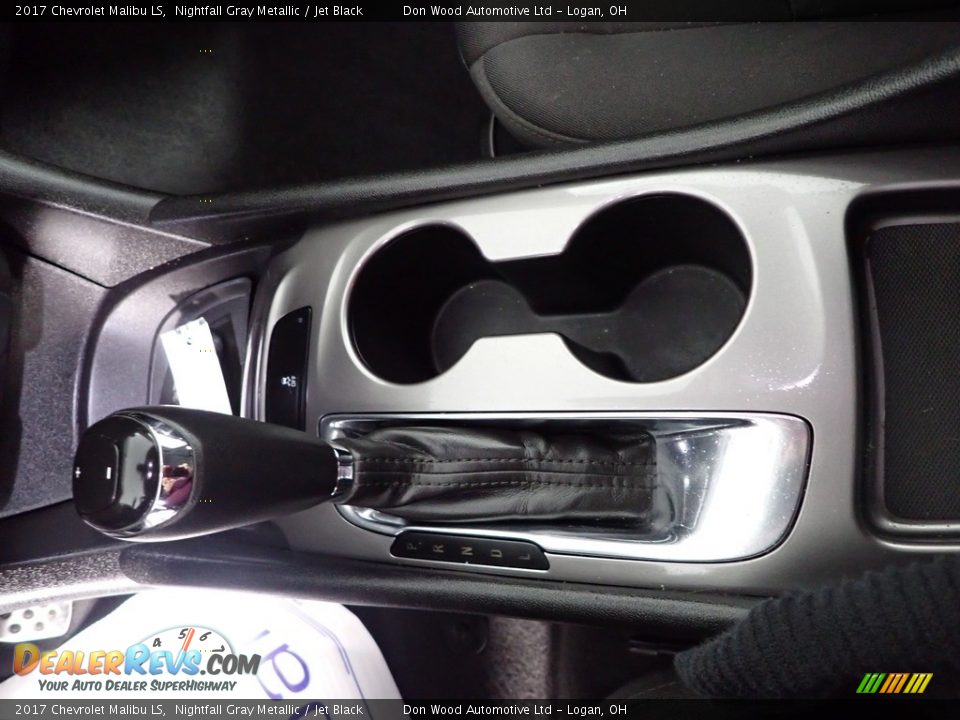 2017 Chevrolet Malibu LS Nightfall Gray Metallic / Jet Black Photo #26