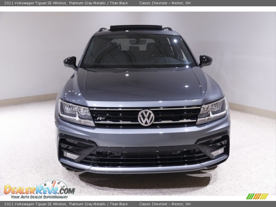 2021 Volkswagen Tiguan SE 4Motion Platinum Gray Metallic / Titan Black Photo #2