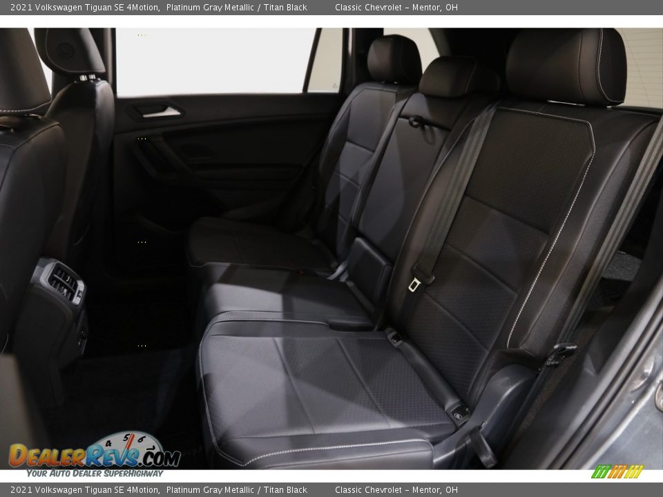 2021 Volkswagen Tiguan SE 4Motion Platinum Gray Metallic / Titan Black Photo #16
