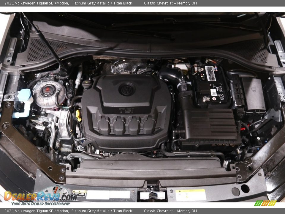 2021 Volkswagen Tiguan SE 4Motion 2.0 Liter TSI Turbocharged DOHC 16-Valve VVT 4 Cylinder Engine Photo #18