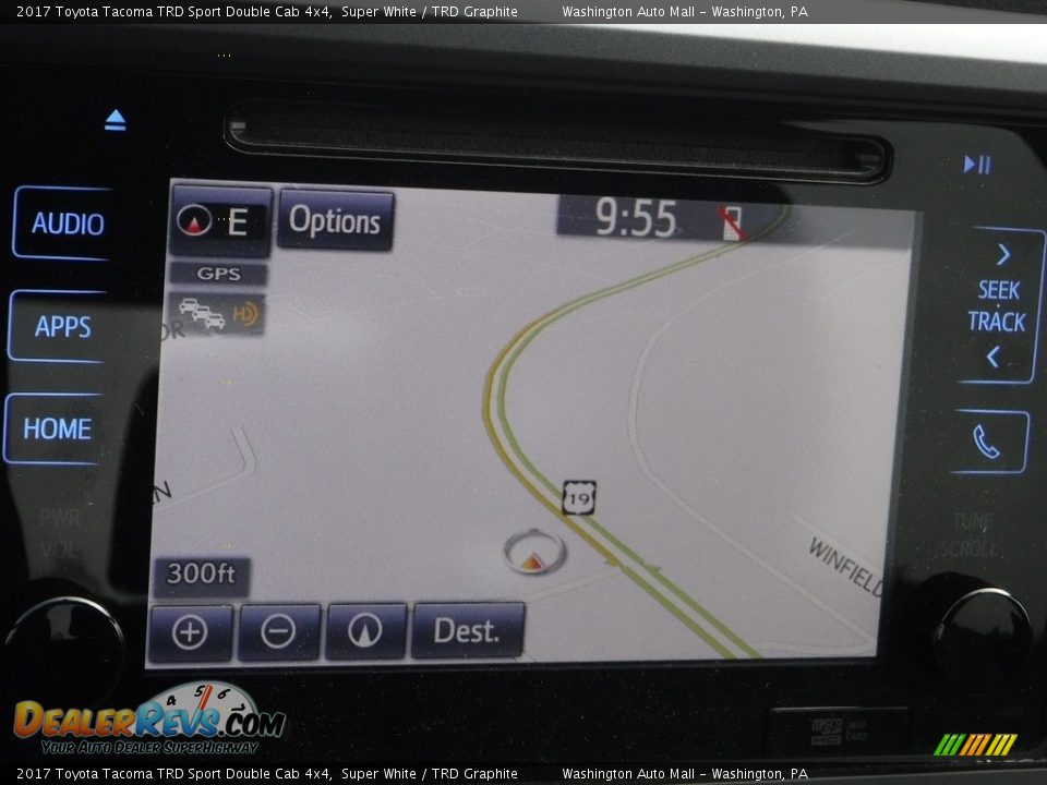 2017 Toyota Tacoma TRD Sport Double Cab 4x4 Super White / TRD Graphite Photo #4