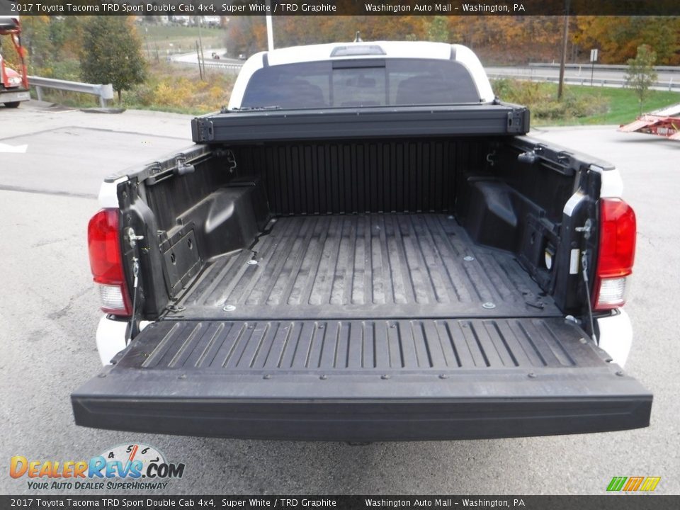 2017 Toyota Tacoma TRD Sport Double Cab 4x4 Super White / TRD Graphite Photo #22