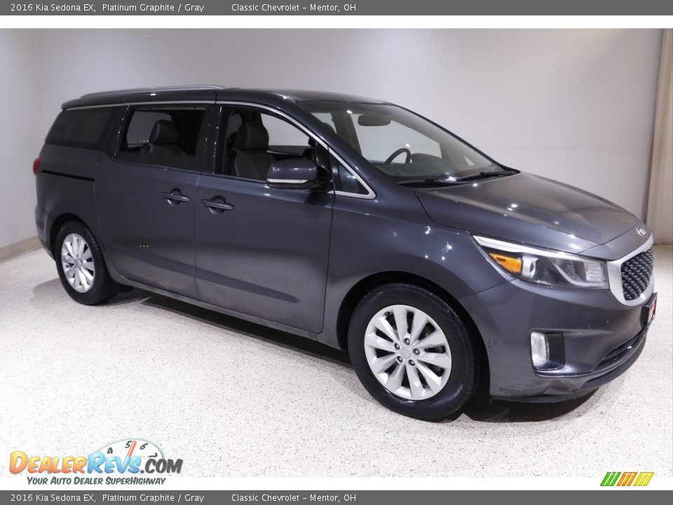 Platinum Graphite 2016 Kia Sedona EX Photo #1