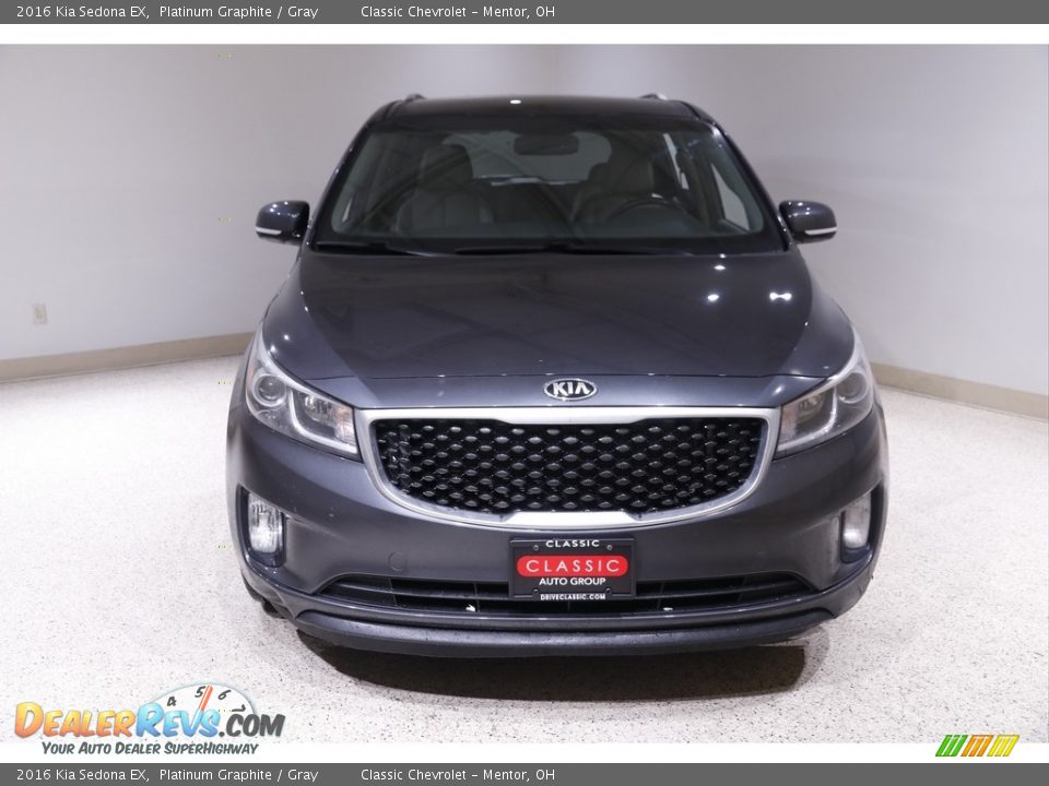 2016 Kia Sedona EX Platinum Graphite / Gray Photo #2