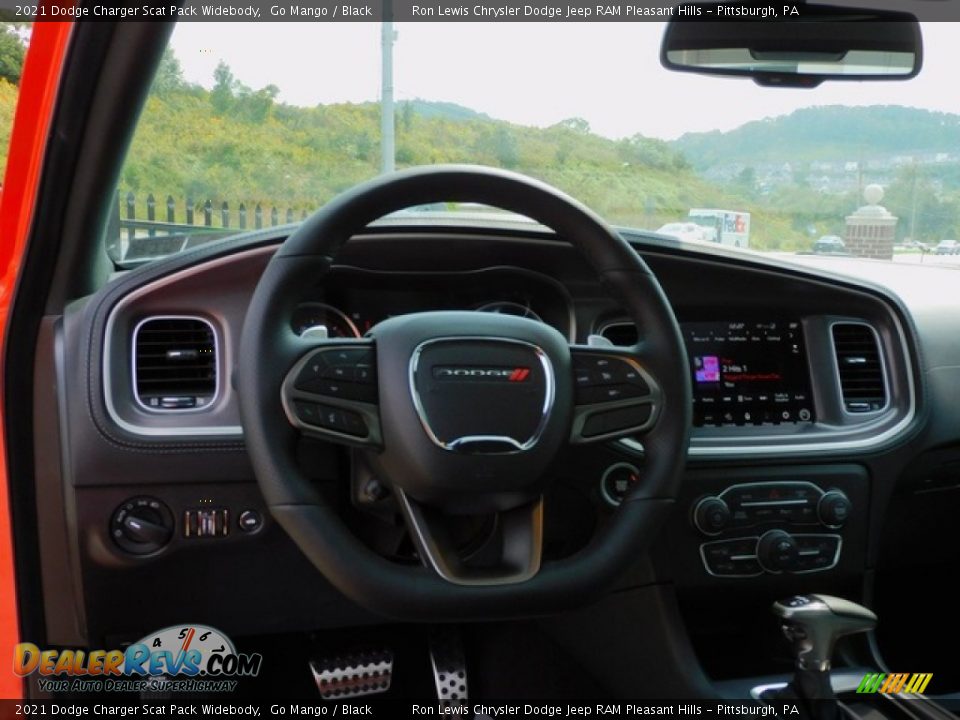 Dashboard of 2021 Dodge Charger Scat Pack Widebody Photo #13