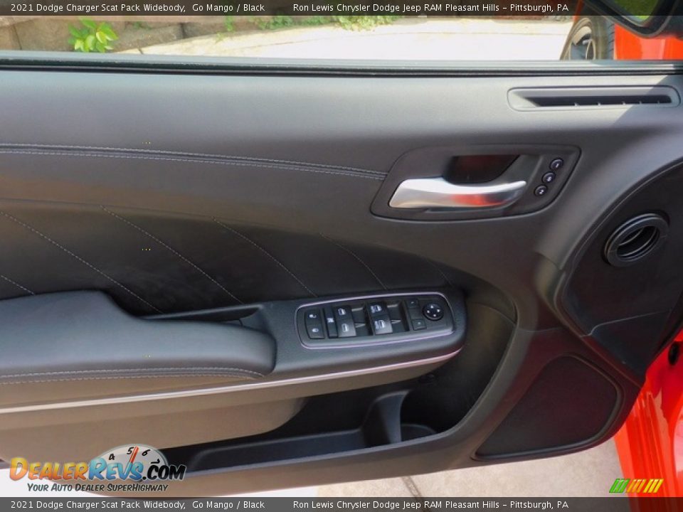 Door Panel of 2021 Dodge Charger Scat Pack Widebody Photo #14