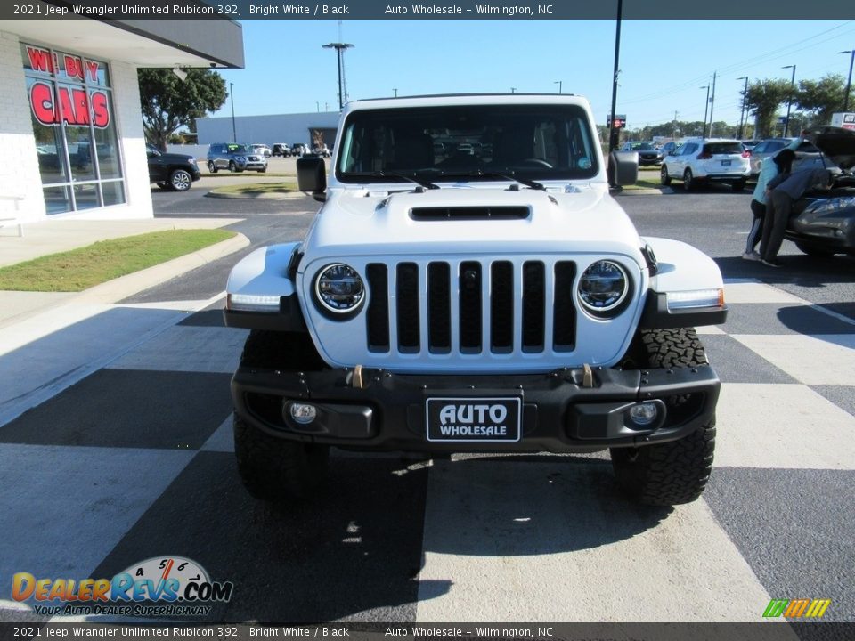 2021 Jeep Wrangler Unlimited Rubicon 392 Bright White / Black Photo #2