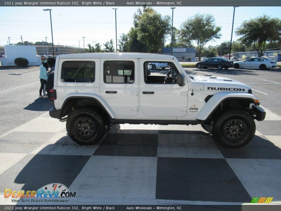 Bright White 2021 Jeep Wrangler Unlimited Rubicon 392 Photo #3