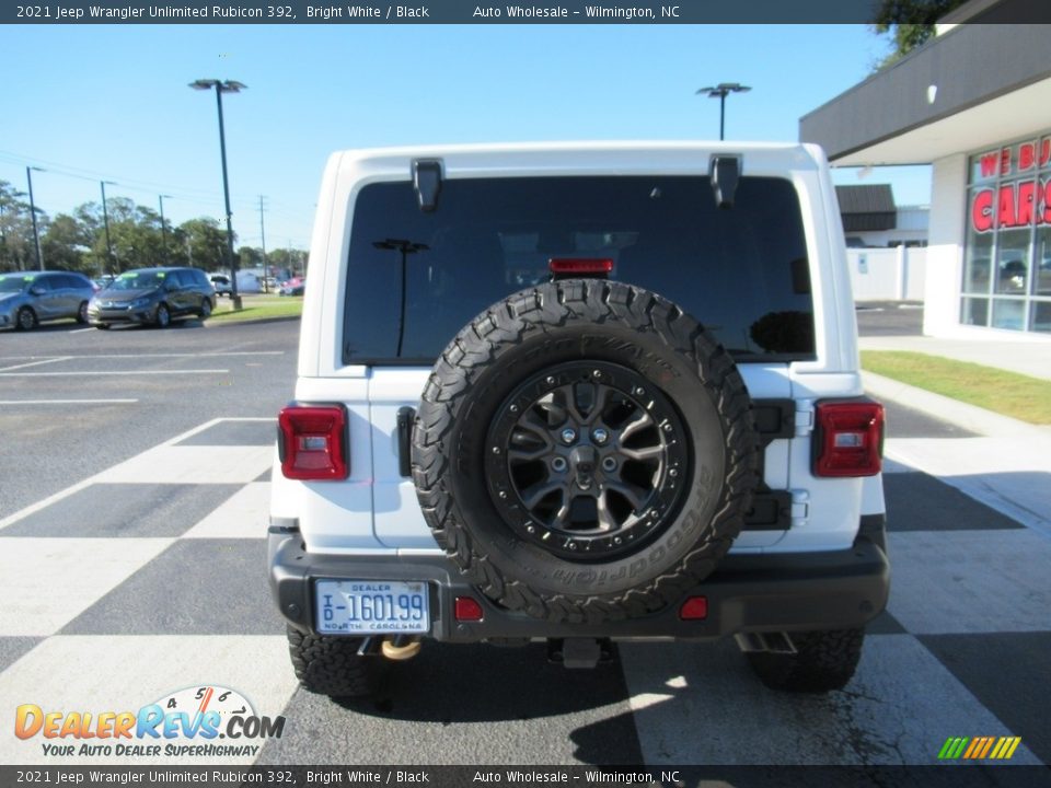 2021 Jeep Wrangler Unlimited Rubicon 392 Bright White / Black Photo #4