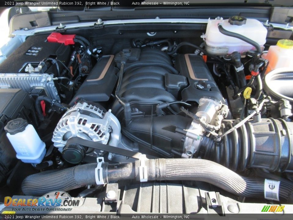 2021 Jeep Wrangler Unlimited Rubicon 392 392 SRT 6.4 Liter HEMI OHV 16-Valve VVT V8 Engine Photo #6