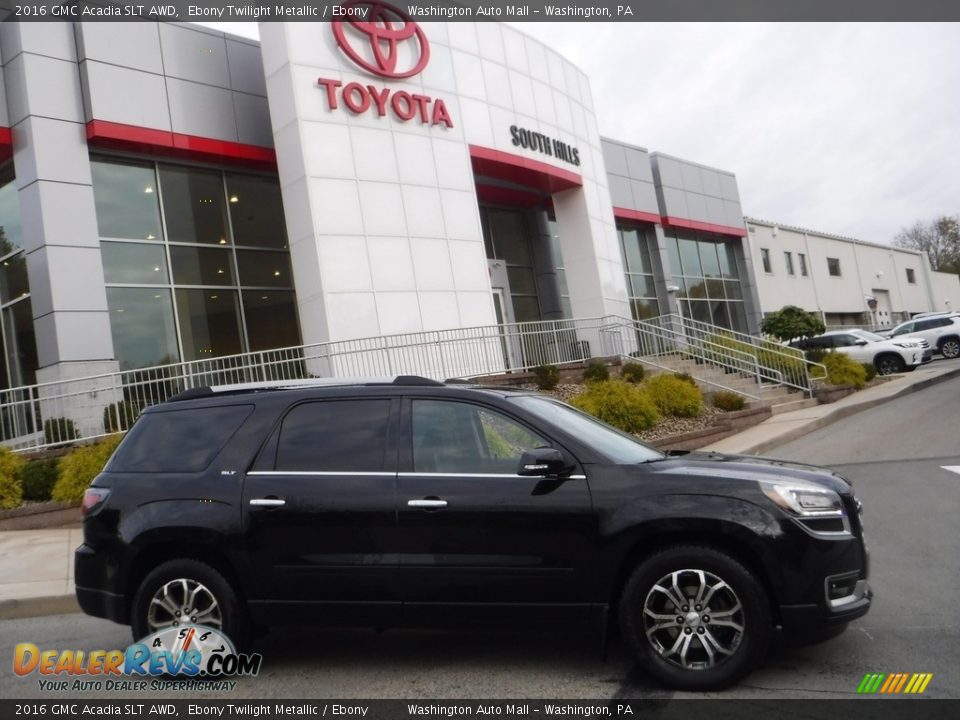 2016 GMC Acadia SLT AWD Ebony Twilight Metallic / Ebony Photo #2