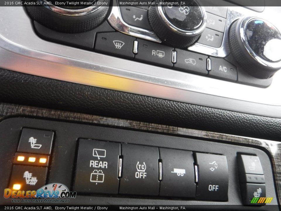 2016 GMC Acadia SLT AWD Ebony Twilight Metallic / Ebony Photo #6