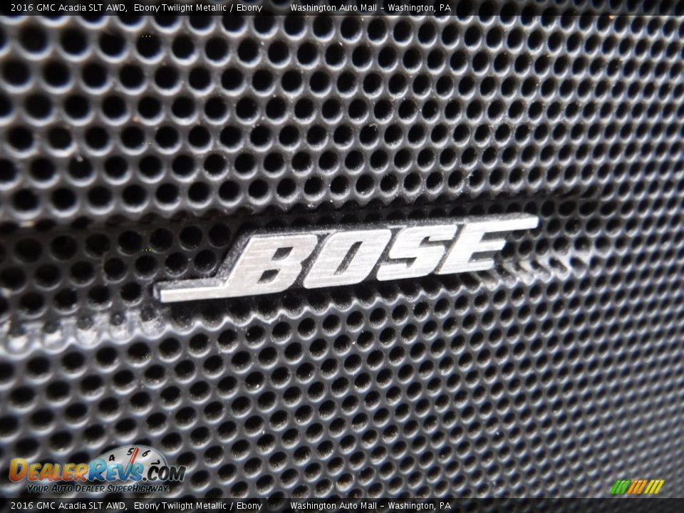 2016 GMC Acadia SLT AWD Ebony Twilight Metallic / Ebony Photo #7