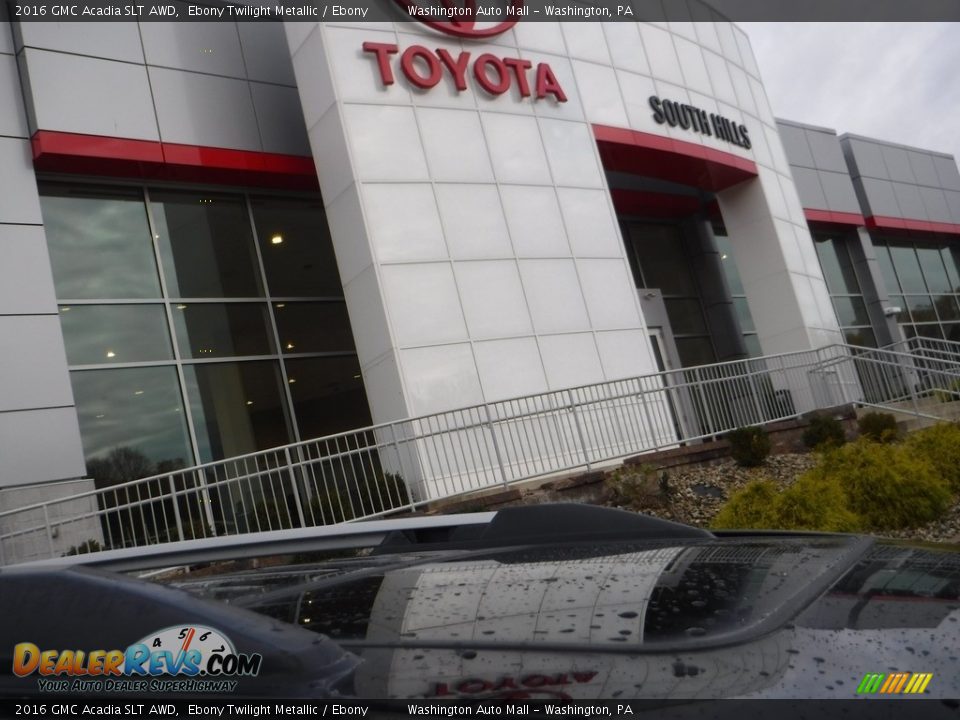 2016 GMC Acadia SLT AWD Ebony Twilight Metallic / Ebony Photo #8
