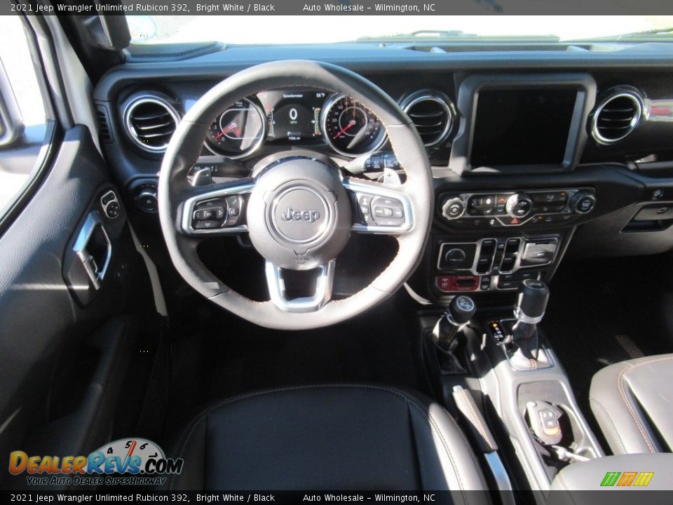 2021 Jeep Wrangler Unlimited Rubicon 392 Bright White / Black Photo #15