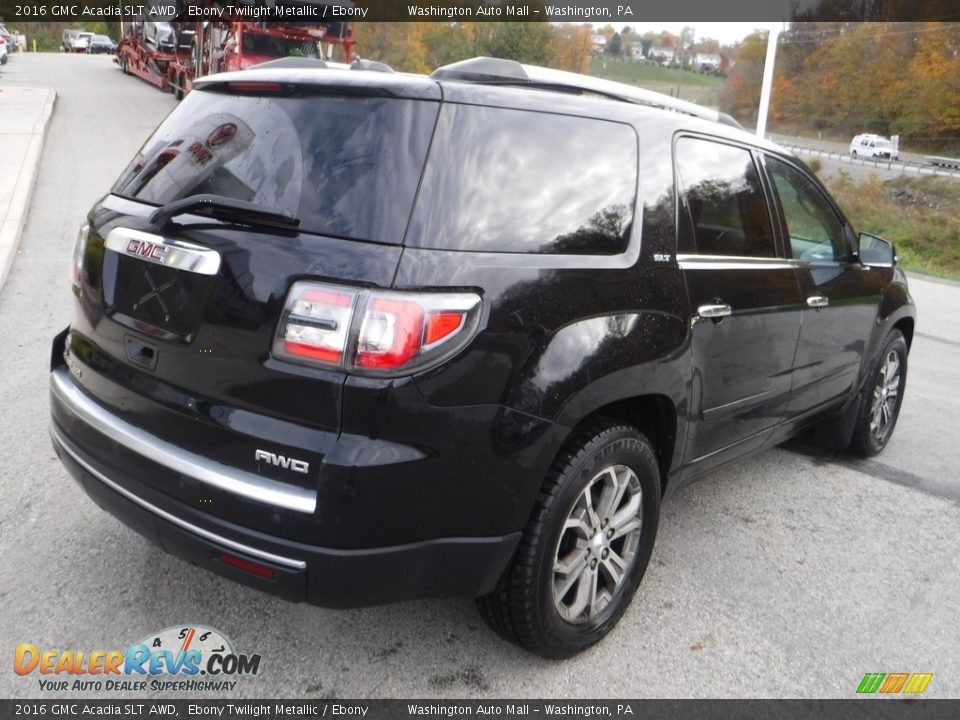 2016 GMC Acadia SLT AWD Ebony Twilight Metallic / Ebony Photo #13