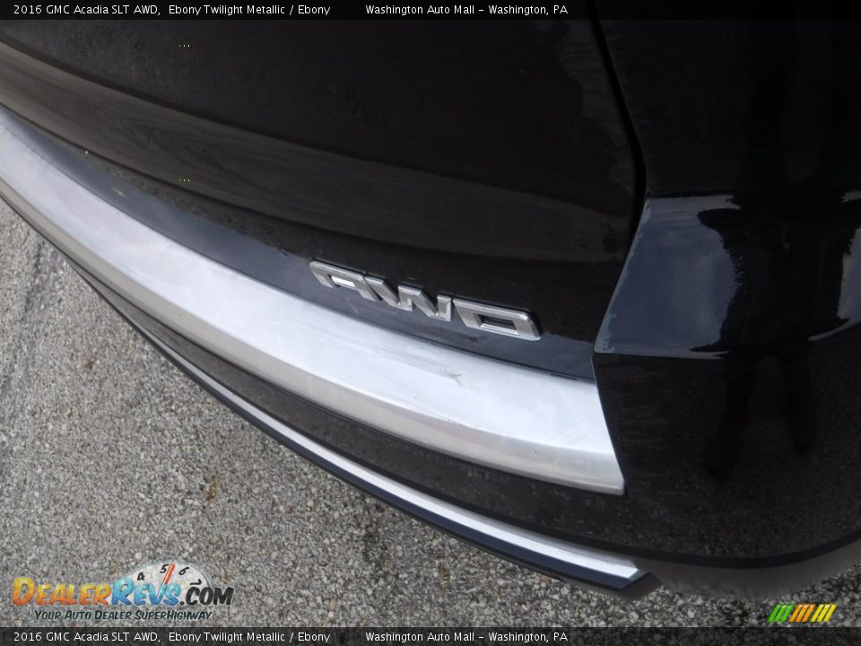 2016 GMC Acadia SLT AWD Ebony Twilight Metallic / Ebony Photo #14