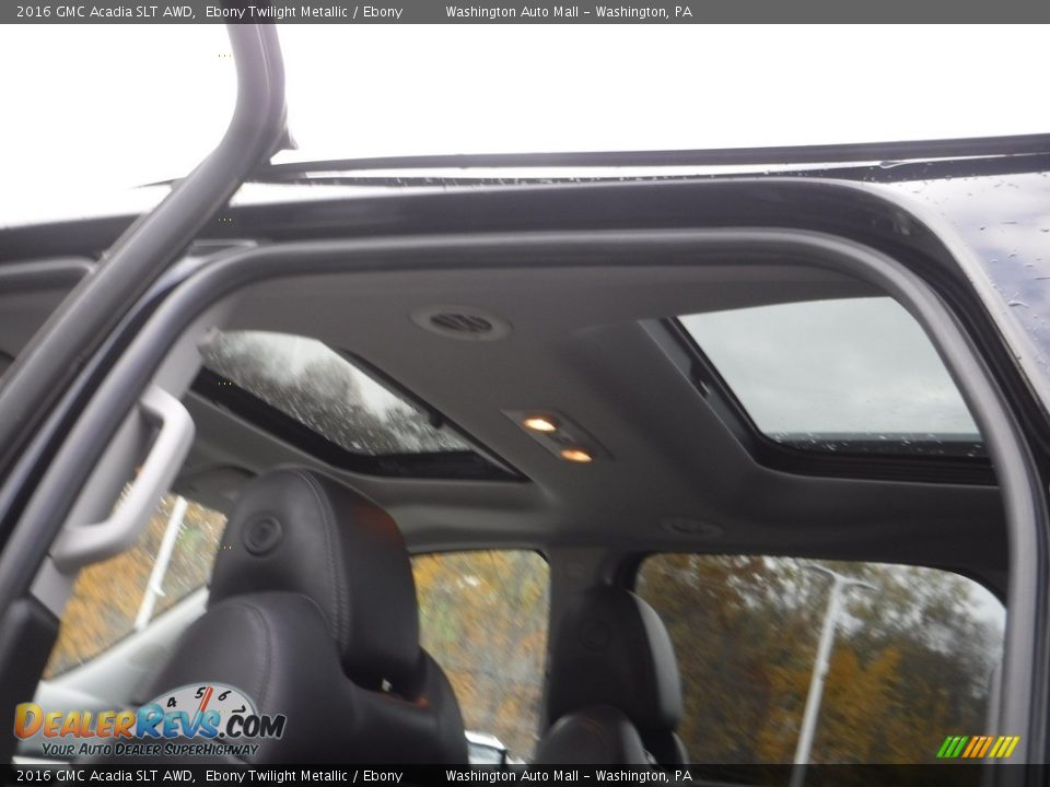 2016 GMC Acadia SLT AWD Ebony Twilight Metallic / Ebony Photo #15