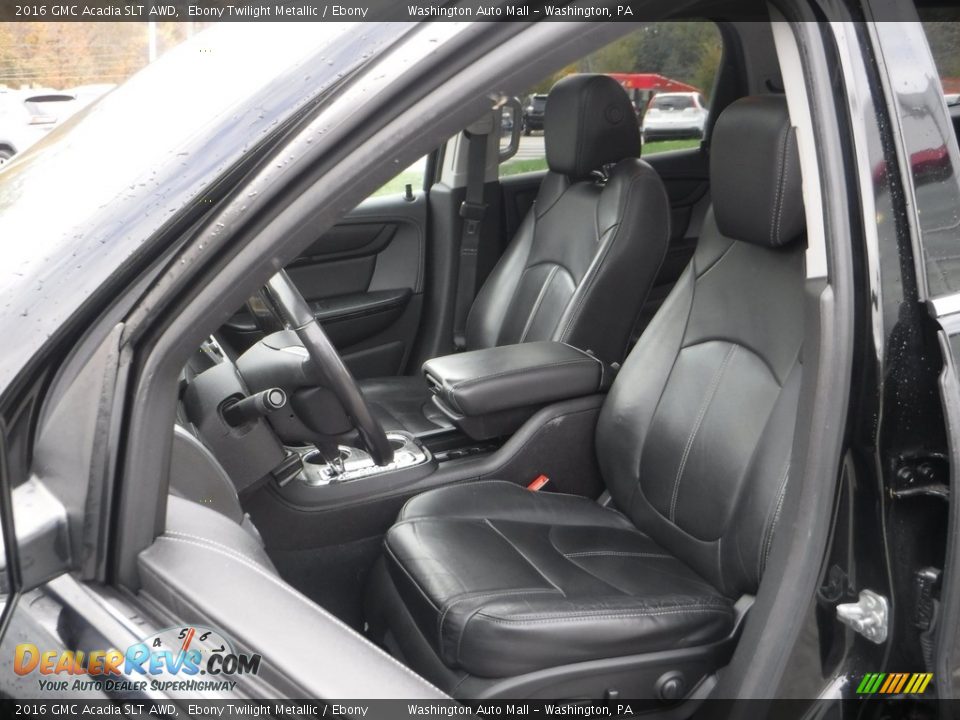 2016 GMC Acadia SLT AWD Ebony Twilight Metallic / Ebony Photo #16