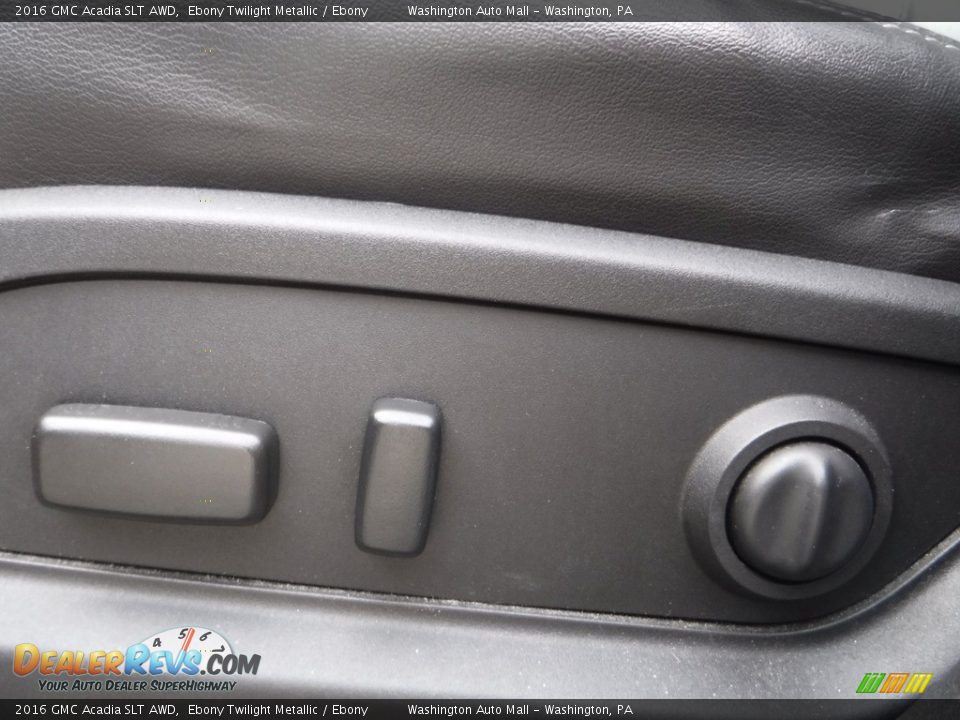 2016 GMC Acadia SLT AWD Ebony Twilight Metallic / Ebony Photo #17