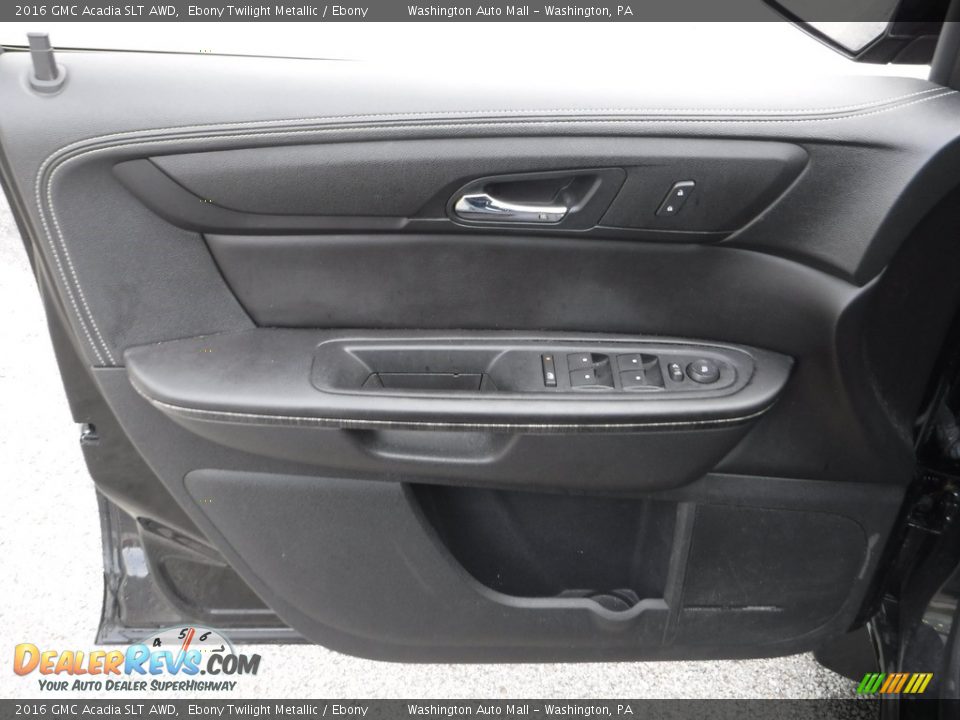 2016 GMC Acadia SLT AWD Ebony Twilight Metallic / Ebony Photo #19