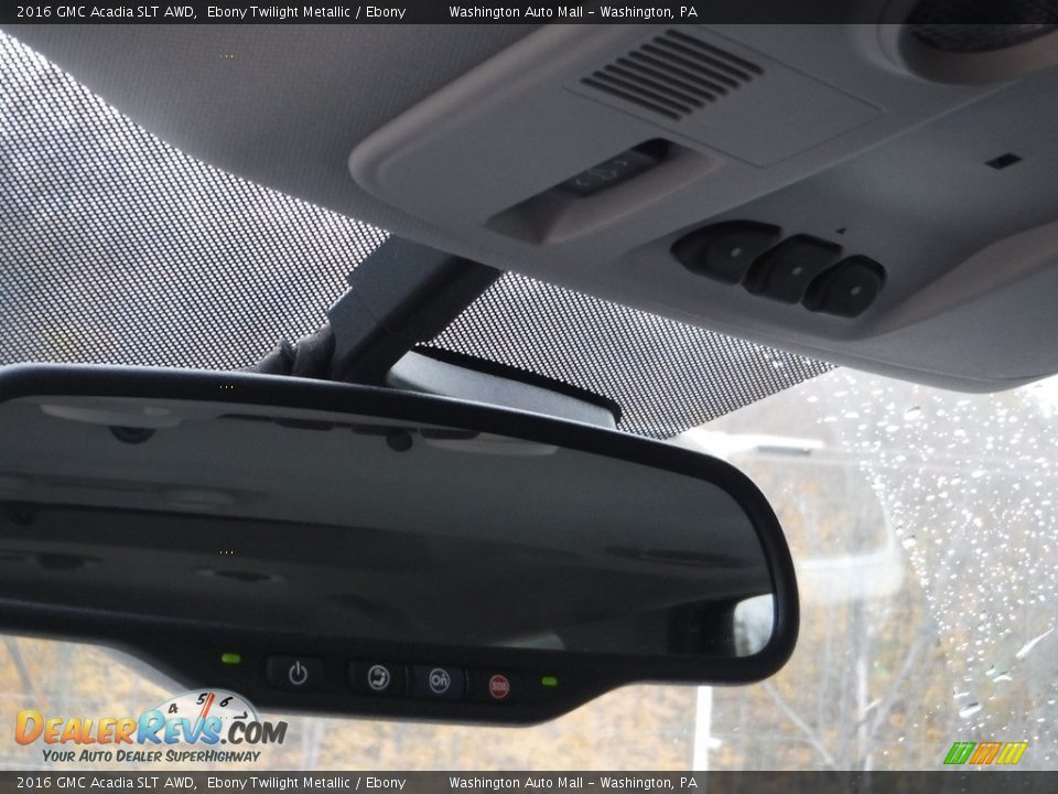 2016 GMC Acadia SLT AWD Ebony Twilight Metallic / Ebony Photo #21