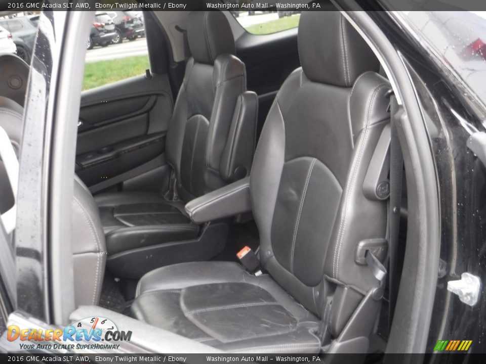 2016 GMC Acadia SLT AWD Ebony Twilight Metallic / Ebony Photo #23