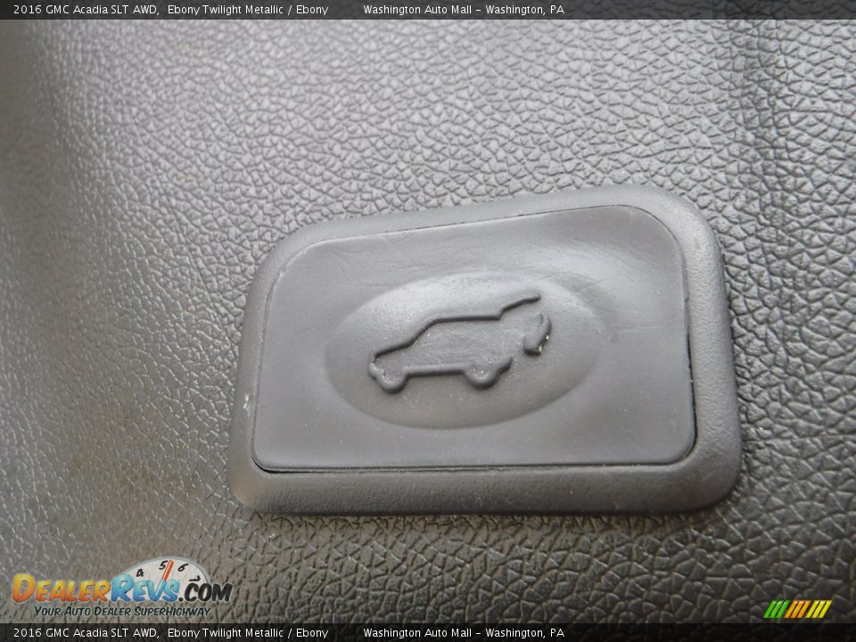 2016 GMC Acadia SLT AWD Ebony Twilight Metallic / Ebony Photo #26