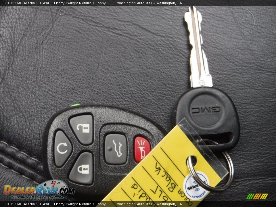 2016 GMC Acadia SLT AWD Ebony Twilight Metallic / Ebony Photo #27