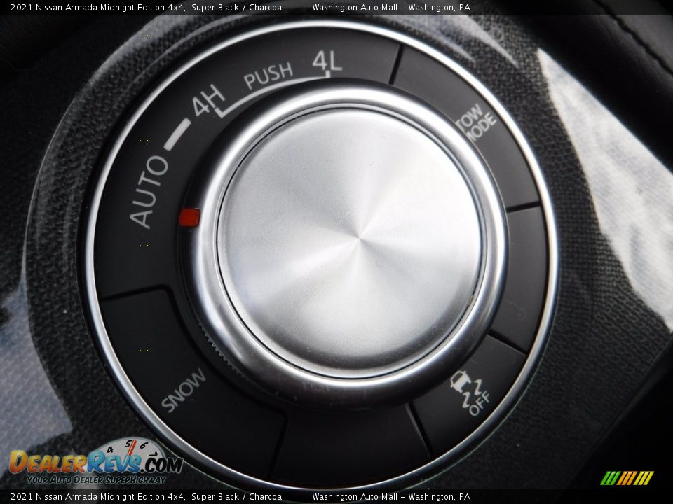 Controls of 2021 Nissan Armada Midnight Edition 4x4 Photo #9