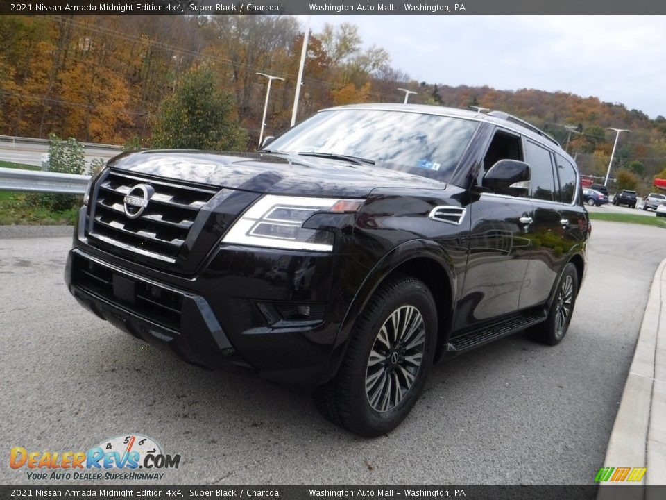 Super Black 2021 Nissan Armada Midnight Edition 4x4 Photo #15