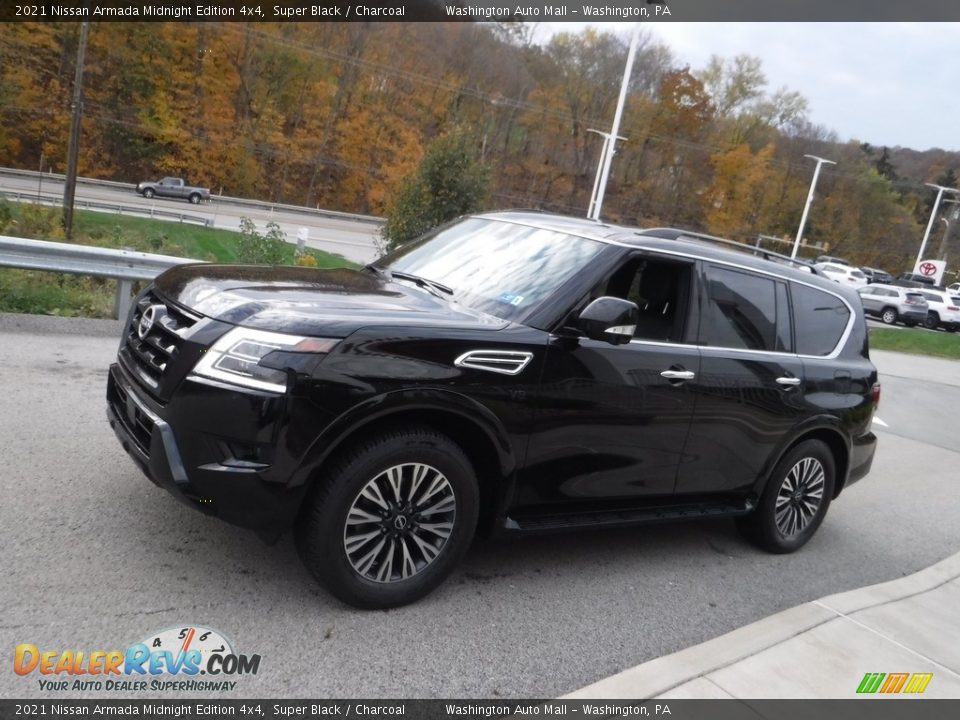 Super Black 2021 Nissan Armada Midnight Edition 4x4 Photo #16