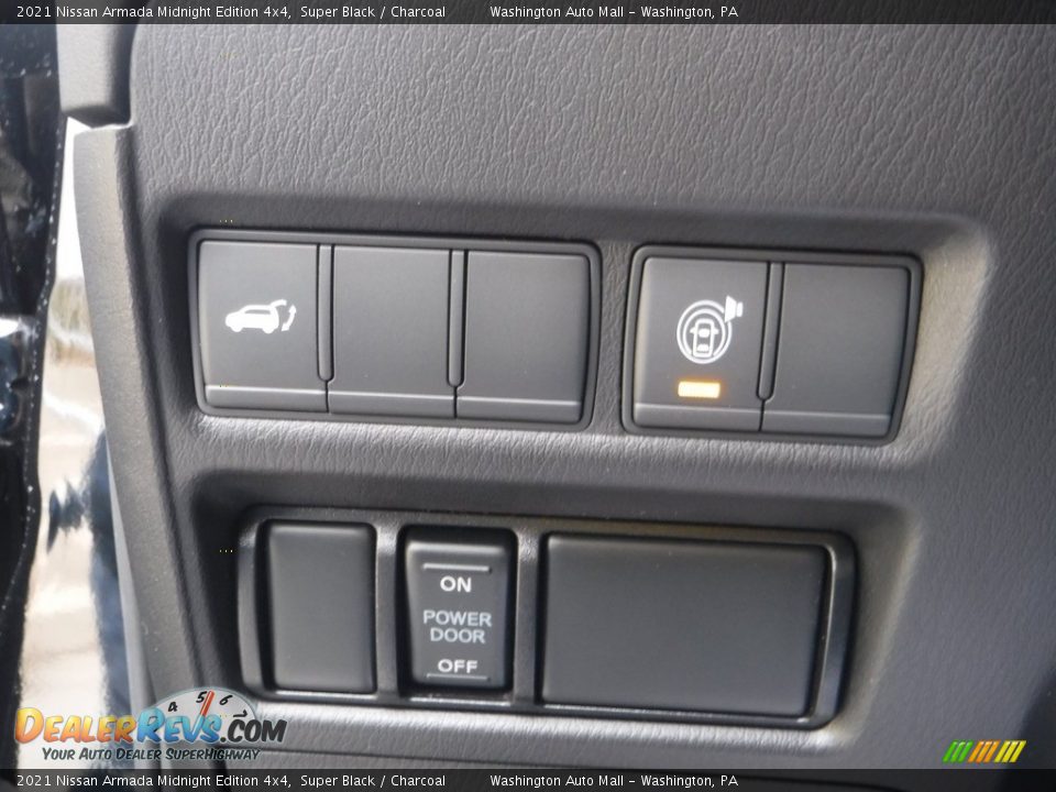 Controls of 2021 Nissan Armada Midnight Edition 4x4 Photo #22